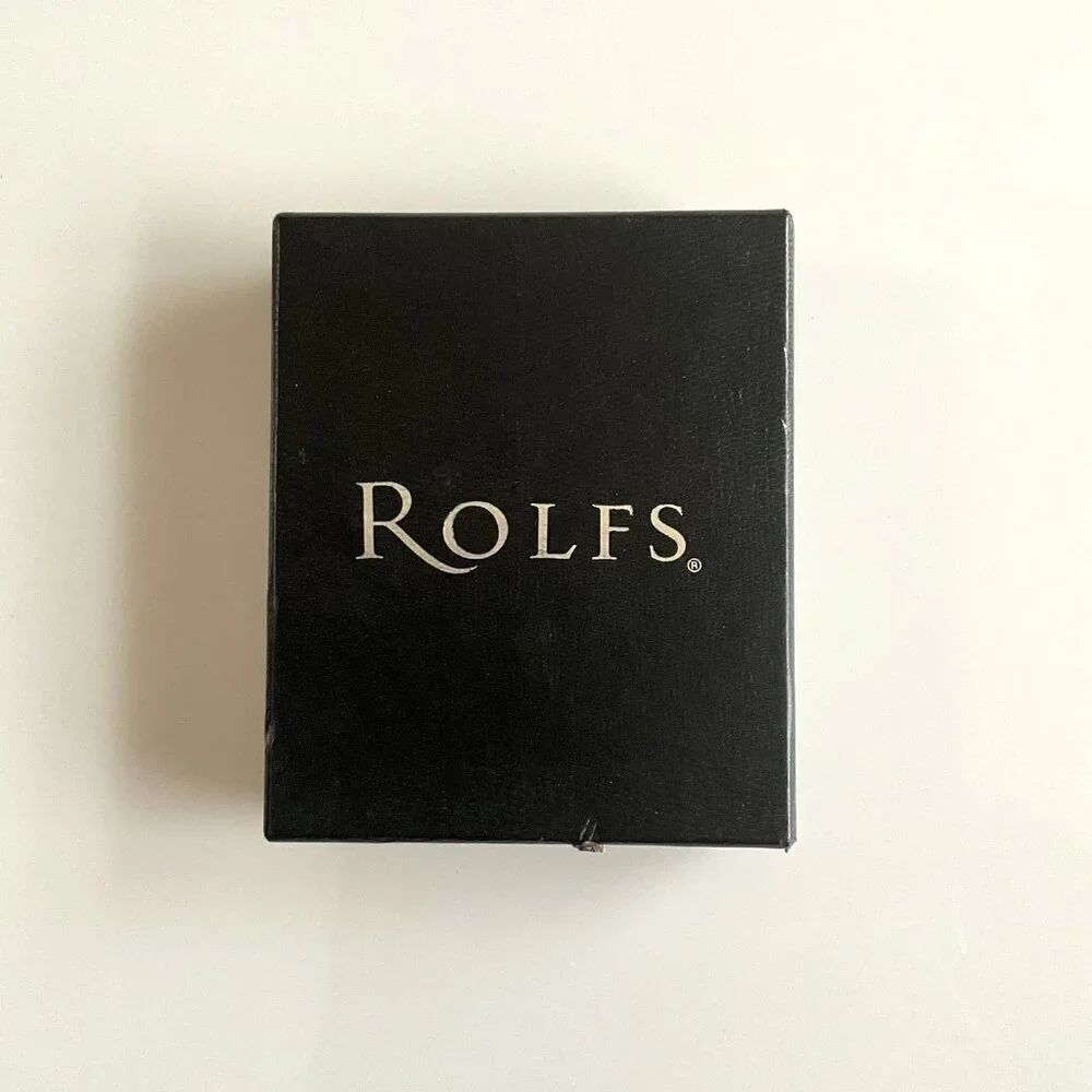 ROLFS GENIUNE LEATHER TRI FOLD WALLET BROWN